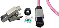 Image of Stewart Connector's Cat6/Cat6a RJ45 Punch Down Modular Plugs – SS-39300 Series