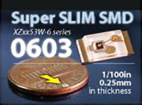 Image of SunLED's Super SLIM 0603 SMD LEDs