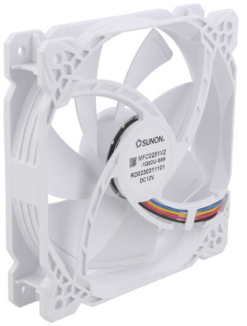 MFC0251V2-1Q02U-S99 White PC Case Fan - Sunon Fans | DigiKey