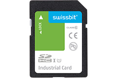 Image of Swissbit's SDHC / SDXC Memory Card Durabit Series