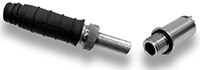 Switchcraft 的 15 A DC 電源插孔和插頭圖片