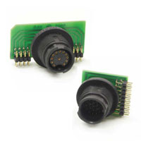 Image of Switchcraft's EN3® Series Right-Angle PC Board Panel Connectors 2-18 Contacts