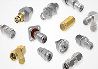 Image des adaptateurs et connecteurs RF haute fréquence 90 GHz et 110 GHz de TE AMP