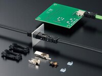 Image of TE Connectivity's Field Installable Industrial Mini IO Connector