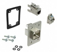Image of TE Connectivity AMP RJ45 Fiber Optic Metal Shell Connectors