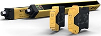 TE Connectivity AMP Safety Range Light Curtains and Safety Relays Image des barrières immatérielles et des relais de sécurité Safety Range de TE Connectivity AMP