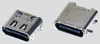 TE Connectivity AMP 的 USB Type-C USB4 3 代连接器图片