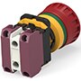 Image of TE Connectivity ALCOSWITCH's PBES22 Series Pushbutton 22 mm Emergency Stop Switch