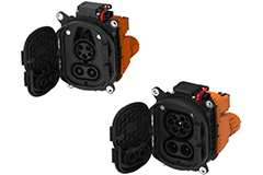 Image of TE Connectivity Deutsch ICT Connectors' HIVONEX High-Power Charging Inlets