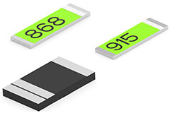 Image of TE Connectivity Linx  ISM, LPWAN, and LORA 868 and  915 MHz Ceramic Chip Antennas