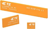 TE Connectivity Linx Splatch 5G/LTE 蜂窝宽带和 L1/L5 Micro Splatch GNSS 片式天线图片