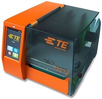 Image de l'imprimante à transfert thermique T2212 de TE Connectivity Raychem Cable Protection