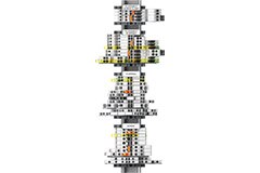 Image of TE Connectivity ENTRELEC Easy Rail Designer 3D Rail Assembly