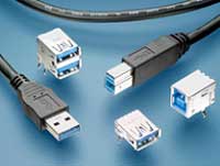USB 3.0 连接器
