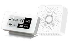 BREEZE Indoor Ambient Environment and CO2 Sensor - TEKTELIC