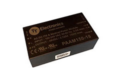 Image of TT Electronics/Power Partners' PAAM150 Series AC-DC Medical Power Modules