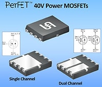 Taiwan Semiconductor 提高 SMPS 性能的 PerFET™ 系列 40 V MOSFET 图片