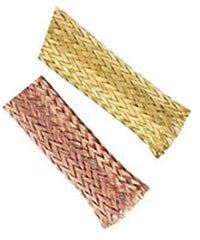 Image of TechFlex's Flexco Copper and Brass Braided Sleeving