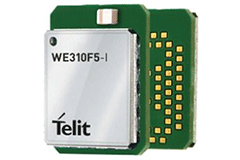 Image of Telit's WE310F5 Wi-Fi and Bluetooth Low Energy Combination Module 