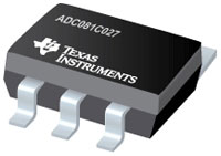 Image of Texas Instruments' ADC081C021/C027 Analog-to-Digital Converters