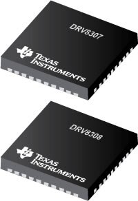 Texas Instruments 的 DRV8307/8 三相无刷直流电机控制器