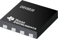 Texas Instruments 的 DRV8838 1.8 A 有刷 DC 电机驱动器