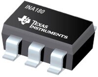 Image of Texas Instruments' INA180 Current Sense Amplifiers