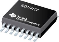 Texas Instruments 带噪声滤波器的 ISO7141CC 数字隔离器图片 