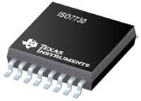 Image of Texas Instruments' ISO773x Triple-Channel Digital Isolators
