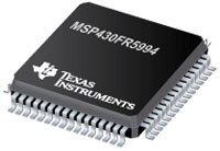 Image of Texas Instruments' MSP430FR599x 16 MHz Ultra-Low-Power Microcontrollers