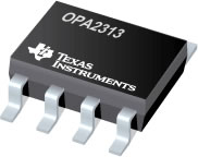 Image of Texas Instruments' OPA2313 1 MHz Operational Amplifier