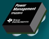 Image des commutateurs de charge TPS22914/TPS22915 de Texas Instruments