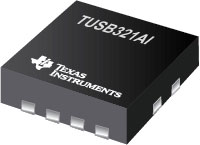 Image of Texas Instruments' TUSB321AI USB Type-C CC Logic and Port Control