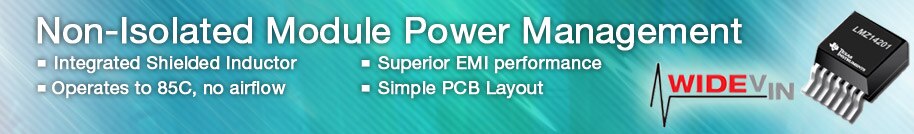 TI Power Modules Banner
