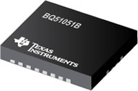 Image of Texas Instruments' bq51051B Wireless Power Li-Ion Charger Receivers