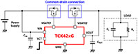 Toshiba's Common Drain Connection (Click to Enlarge) Image of Toshiba's Common Drain Connection