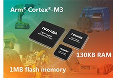 Image of Toshiba's TMPM3HxF10x ARM® Cortex®-M3 Microcontrollers 