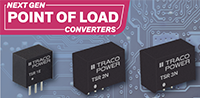 Image of TRACO Power TSR 1E, TSR 2N, and TSR 3N Series Switching Regulators