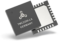 TRINAMIC 的 TTMC2209 超静音电机驱动器 IC 的图片