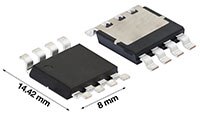 Vishay SiHR080N60E E 系列功率 MOSFET 的图片