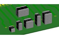 Image of Vishay's Stacked Polymer Capacitors