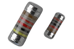 Image of Vishay Beyschlag's MM-HV Professional High Voltage Thin Film MELF Resistors