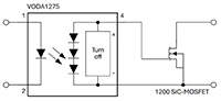 Image of Vishay Opto VODA1275B4T Schematic