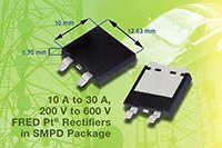 Image of Vishay's FRED Pt Ultrafast Recovery Rectifiers