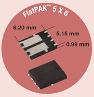 Vishay 的 FRED FlatPAK 5x6 整流器的圖片