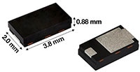 Vishay's TVS Diodes in DFN3820A Package Image of Vishay's TVS Diodes in DFN3820A Package