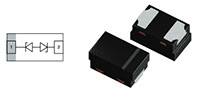 Image of Vishay Semi Diodes' VESD ESD Protection Diodes