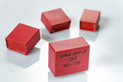 Image of WIMA's MKP 4F Filter Capacitors