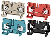 Image of Weidmuller's Klippon® Connect Terminal Blocks with PUSH IN Technology