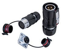 Image of Weipu WK Series IP68 Circular Connectors